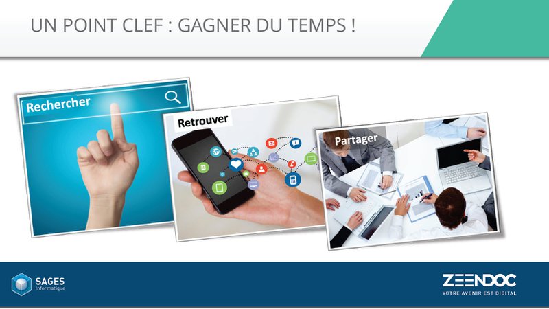 Zeendoc facilite la recherche et le partage d'informations RH