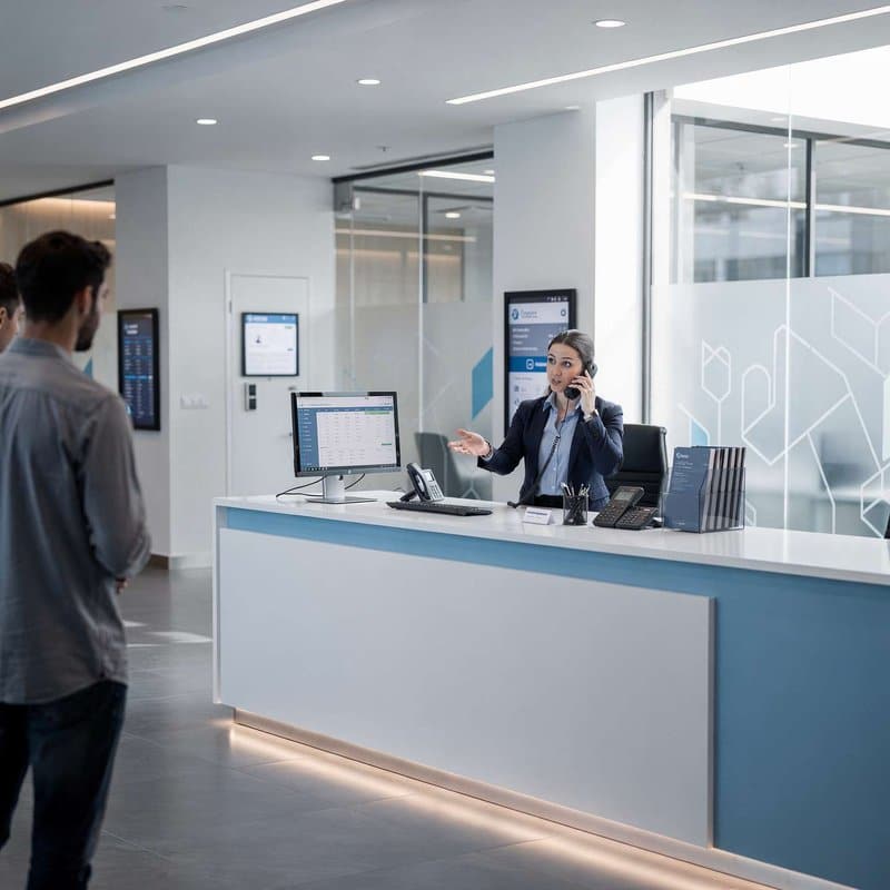 Un accueil téléphonique qui libère le personnel d'accueil des établissements recevant du public